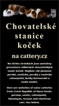 Mobile Screenshot of cattery.cz